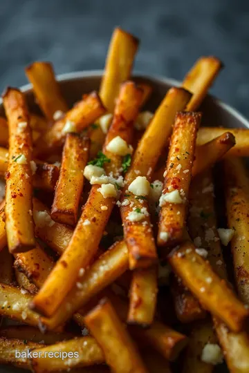 Crispy Oven Fries: The Perfect Side! presentation