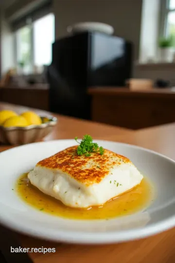 Crispy Pan Fried Cod with Lemon Herb Butter steps