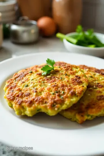 Crispy Savory Zucchini Fritters steps