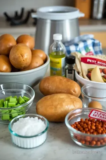 Crock Pot Baked Potatoes: Effortlessly Perfect Every Time! ingredients