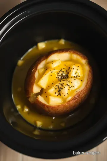 Crock Pot Baked Potatoes: Effortlessly Perfect Every Time! presentation