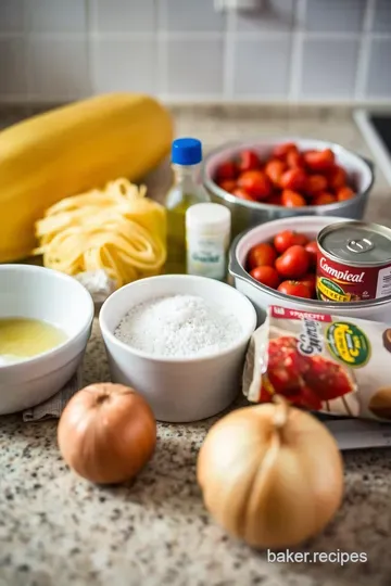 Crockpot Spaghetti Squash Delight: A Wholesome Twist on Classic Pasta ingredients