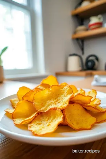 Crunchy Air Fryer Potato Chips steps
