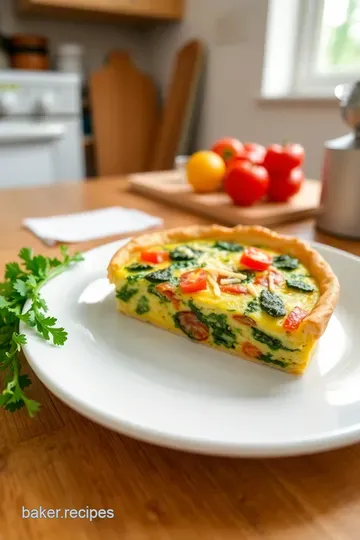 Crustless Veggie Quiche: A Delightful Slice of Simplicity steps