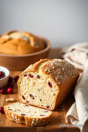 Crusty Cranberry Nut No Knead Bread steps