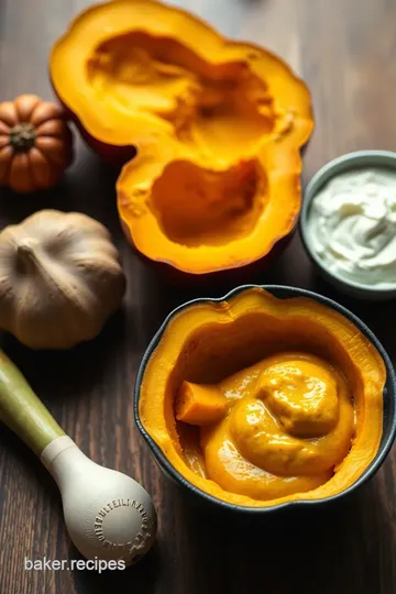 Curry-Infused Acorn Squash Delight ingredients