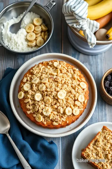 Decadent Banana Crumb Cake Delight steps