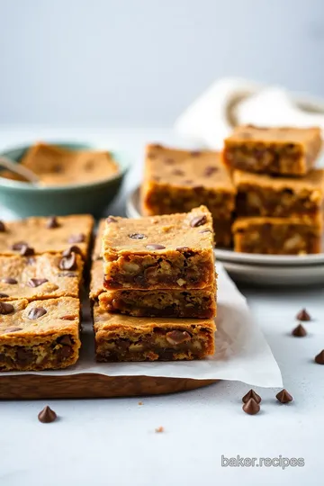 Decadent Candy Bar Blondies Delight steps