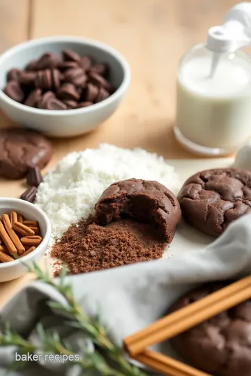 Decadent Chocolate Cake Mix Cookies ingredients