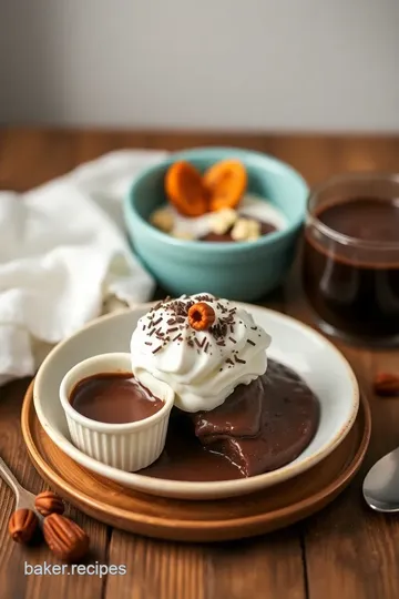 Decadent Chocolate Pudding steps