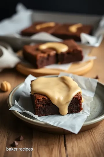 Decadent Peanut Butter Brownie Treats steps