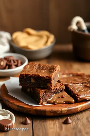 Decadent Peanut Butter Cup Brownies steps