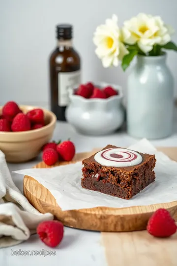 Decadent Raspberry Cheesecake Brownies ingredients