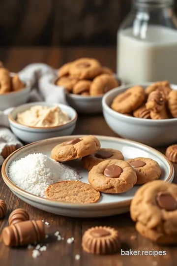 Decadent Rolo-Stuffed Peanut Butter Cookies ingredients