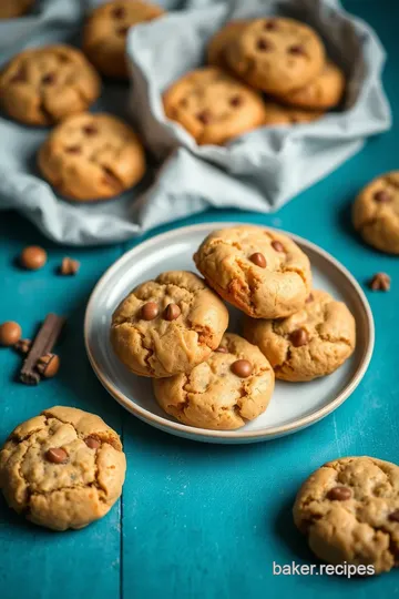 Decadent Rolo-Stuffed Peanut Butter Cookies presentation