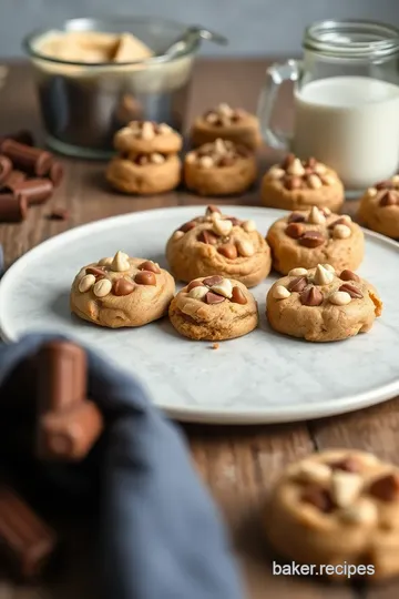 Decadent Rolo-Stuffed Peanut Butter Cookies steps