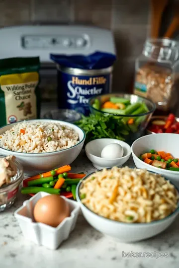 Delectable Chicken and Veg Fried Rice: A Savory Stir-Fry Delight ingredients