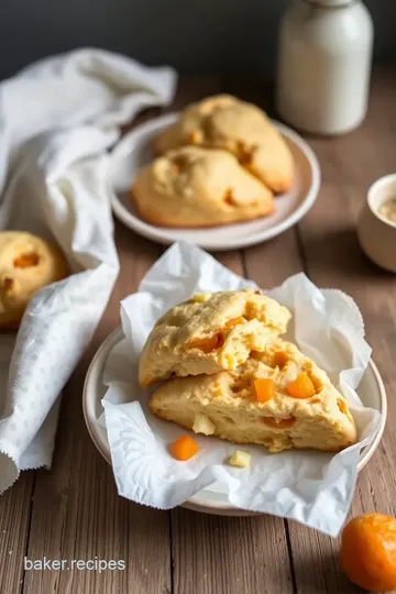 Delicious Apricot Ginger Scones steps