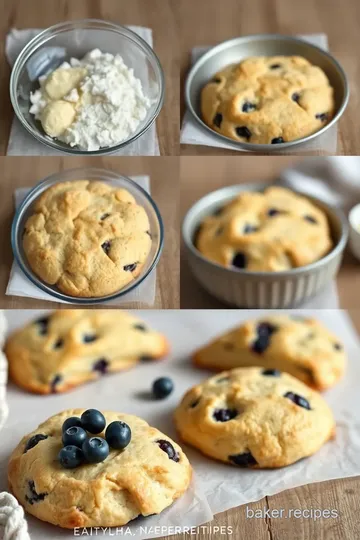 Delicious Blueberry Scones steps