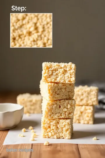 Delicious Cake Batter Rice Krispie Treats steps