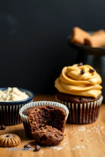 Delicious Cookie Dough Cupcakes ingredients