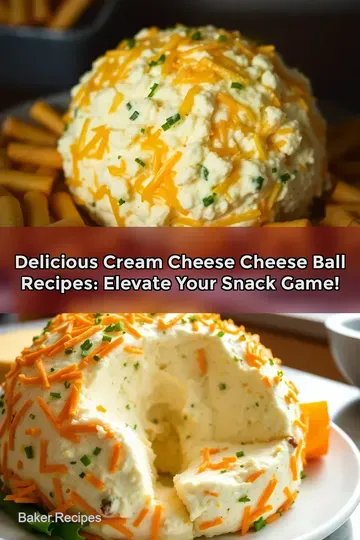 Delicious Cream Cheese Cheese Ball Recipes: Elevate Your Snack Game!