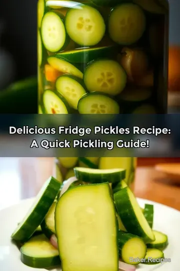 Delicious Fridge Pickles Recipe: A Quick Pickling Guide!