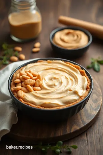 Delicious Frozen Peanut Butter Pie ingredients