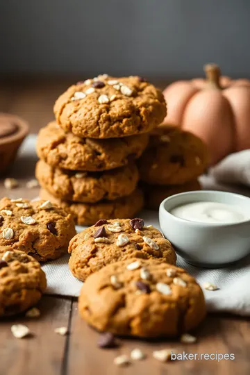 Healthy Pumpkin Oatmeal Cookies presentation