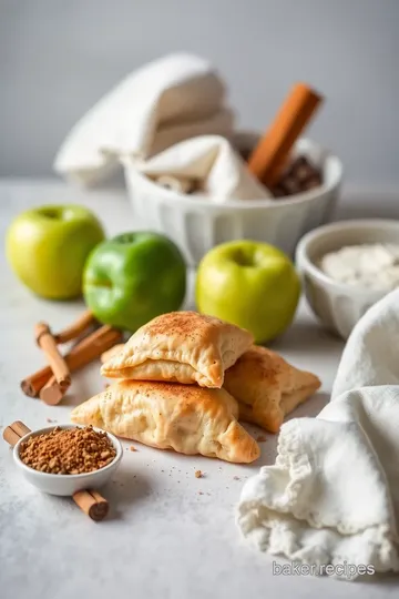 Delicious Homemade Apple Turnovers ingredients