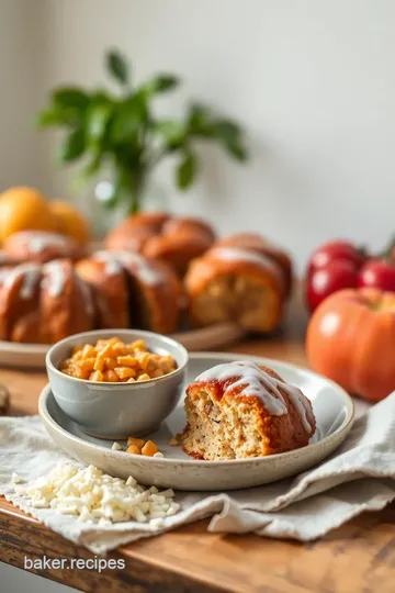 Delicious Homemade Monkey Bread ingredients