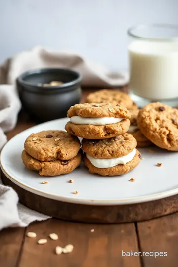 Delicious Homemade Oatmeal Creme Pies presentation