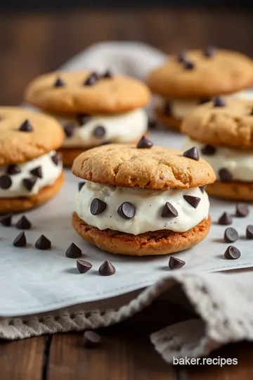 Delicious Ice Cream Sandwiches presentation