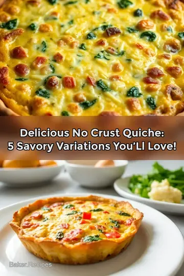 Delicious No Crust Quiche: 5 Savory Variations You’ll Love!
