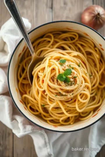 Delicious One-Pot French Onion Pasta steps