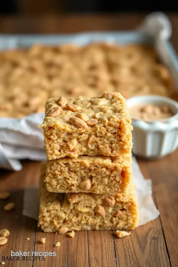 Easy Peanut Butter Oatmeal Bars Recipe steps