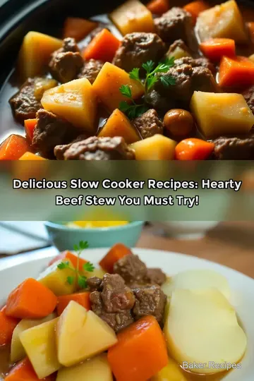 Delicious Slow Cooker Recipes: Hearty Beef Stew You Must Try!