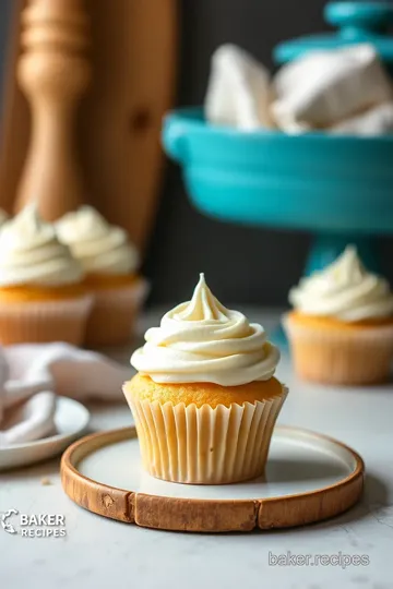 Delicious Vanilla Cupcakes with Frosting steps