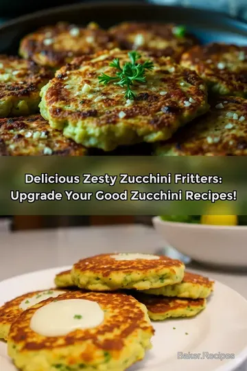 Delicious Zesty Zucchini Fritters: Upgrade Your Good Zucchini Recipes!