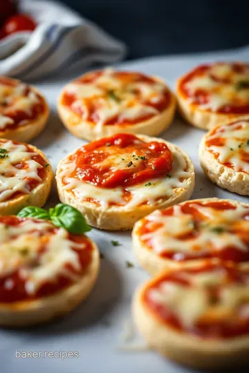 Deliciously Easy English Muffin Pizzas: A Quick and Tasty Snack presentation