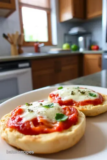 Deliciously Easy English Muffin Pizzas: A Quick and Tasty Snack steps