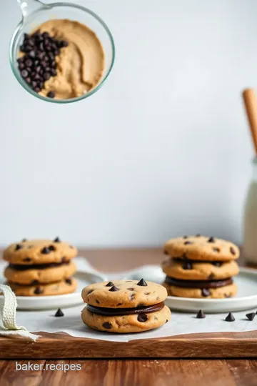 Delightful Chocolate Chip Cookie Sandwiches steps