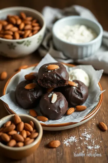 Delightful Dark Chocolate Almond Cookies ingredients