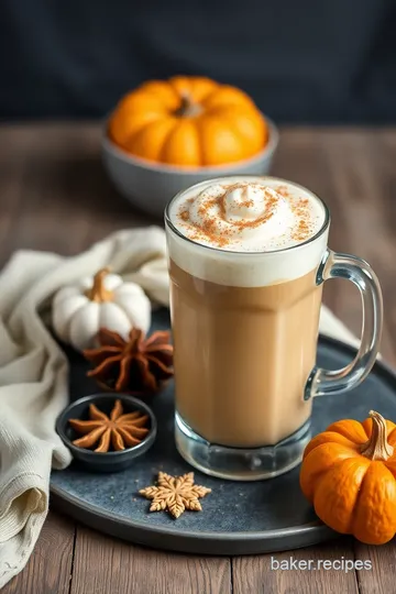 Delightful Pumpkin Spice Frappe Treat ingredients