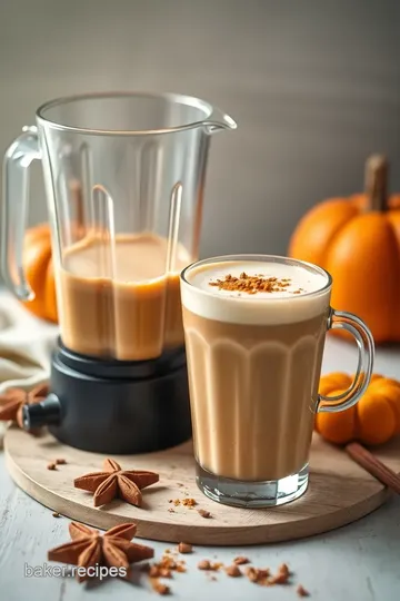 Delightful Pumpkin Spice Frappe Treat steps