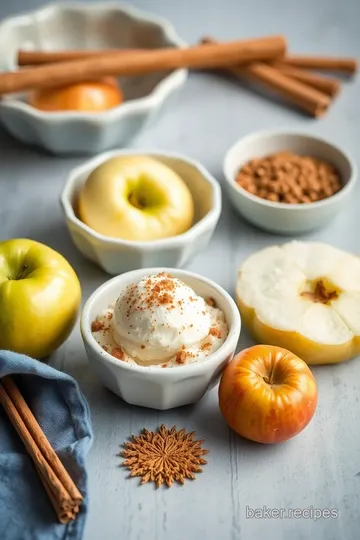 Easy Apple Cobbler ingredients