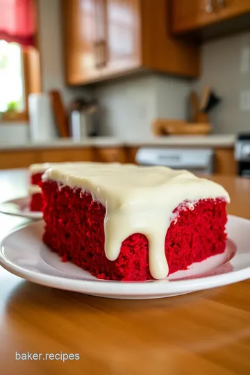 Easy Bake Red Velvet Cake Refills steps