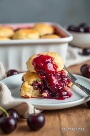 Easy Cherry Cobbler Delight steps