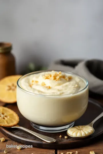 Festive Eggnog Rice Pudding Delight presentation