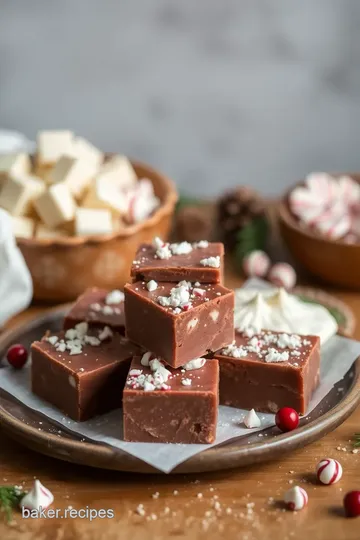 Festive Peppermint Fudge Delight ingredients